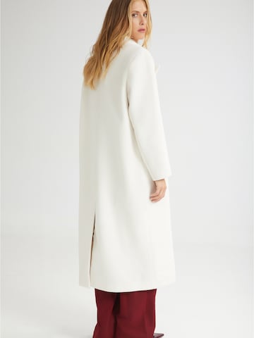 balta 4TAILORS Demisezoninis paltas