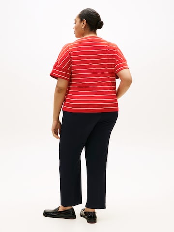 Tommy Hilfiger Curve Shirt 'MDRN' in Rood