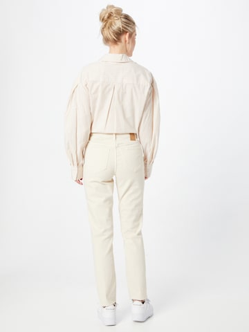regular Jeans 'Luna' di PIECES in bianco