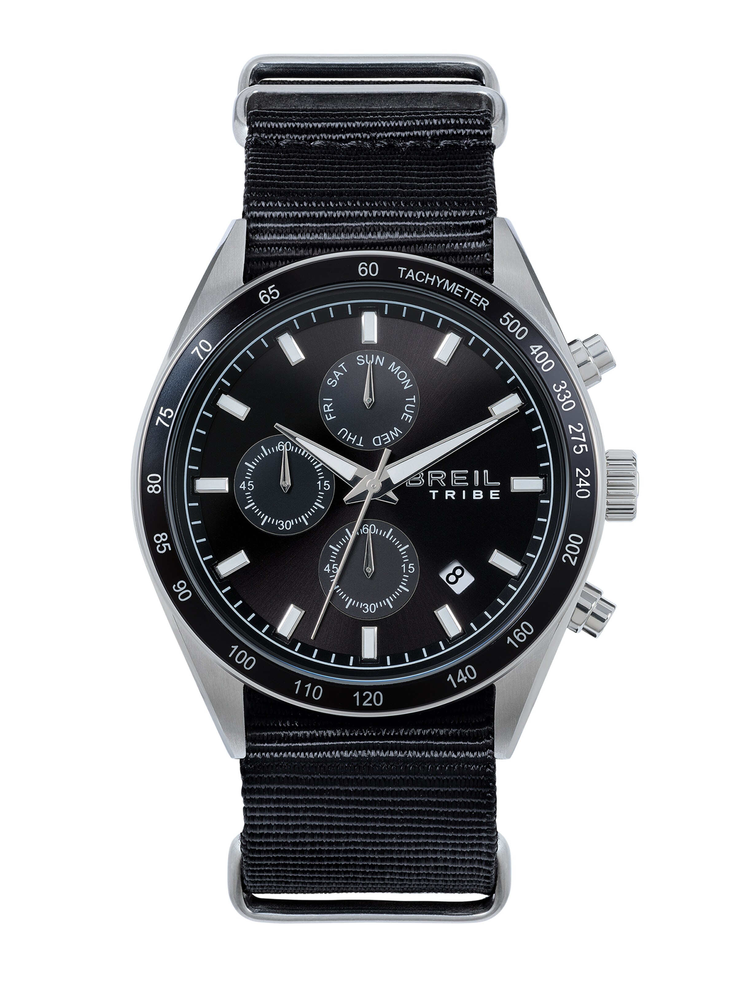 Orologio analogico 'ECHO' di Breil in nero: frontale