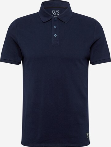 QS Poloshirt in Blau: predná strana