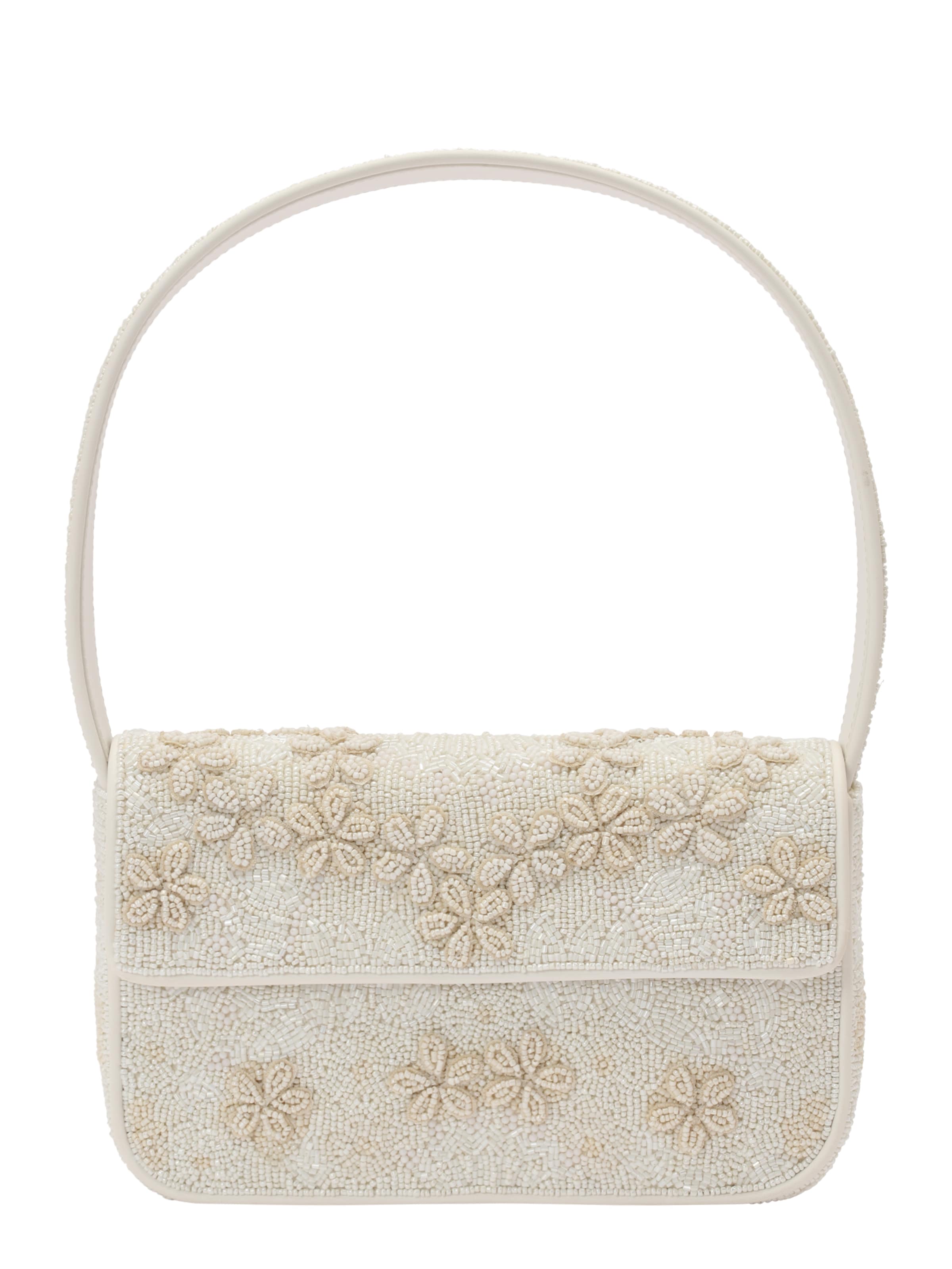 Borsa a spalla 'TOMMY' di Staud in bianco: frontale