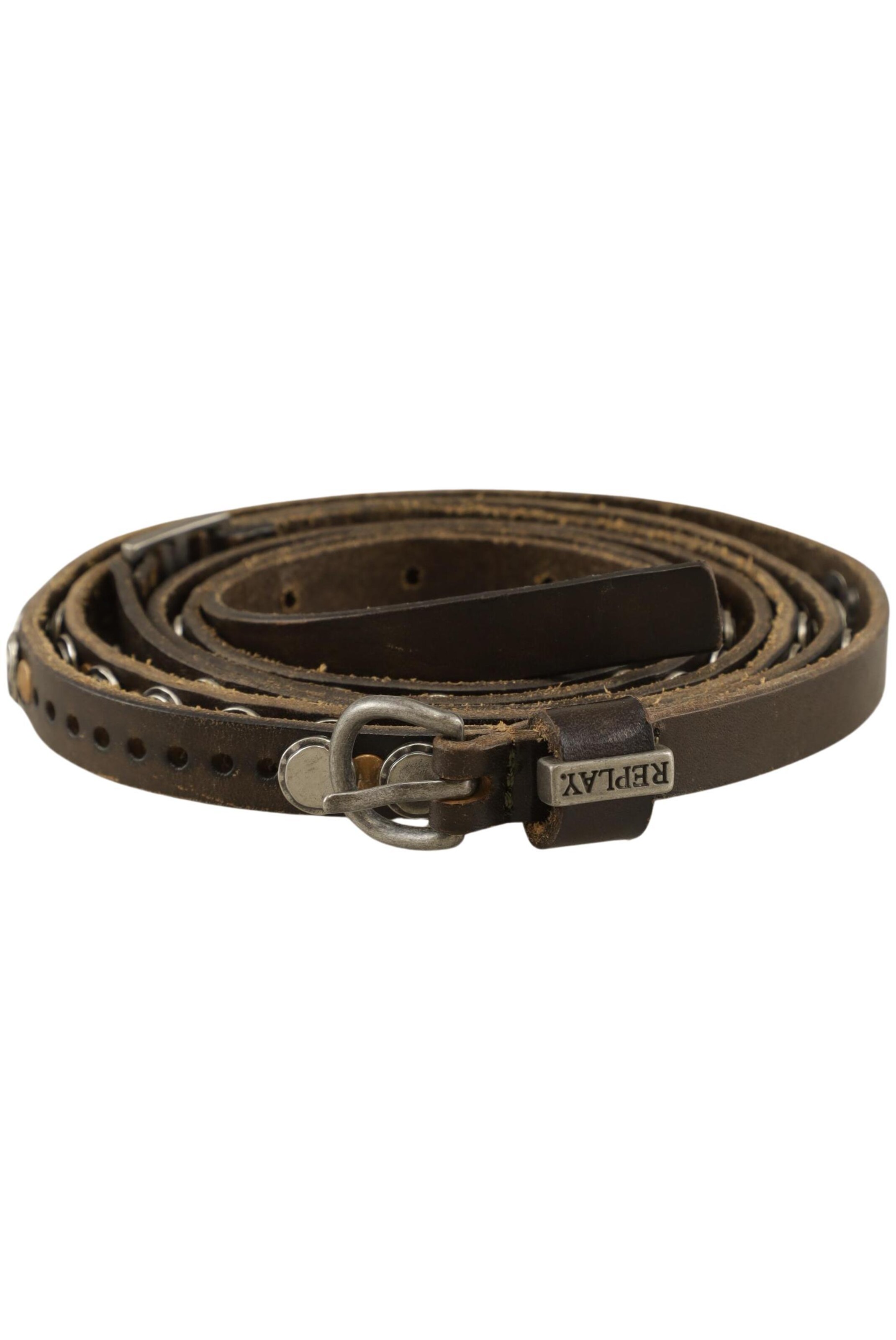 REPLAY Gürtel One Size in Braun: Vorderseite