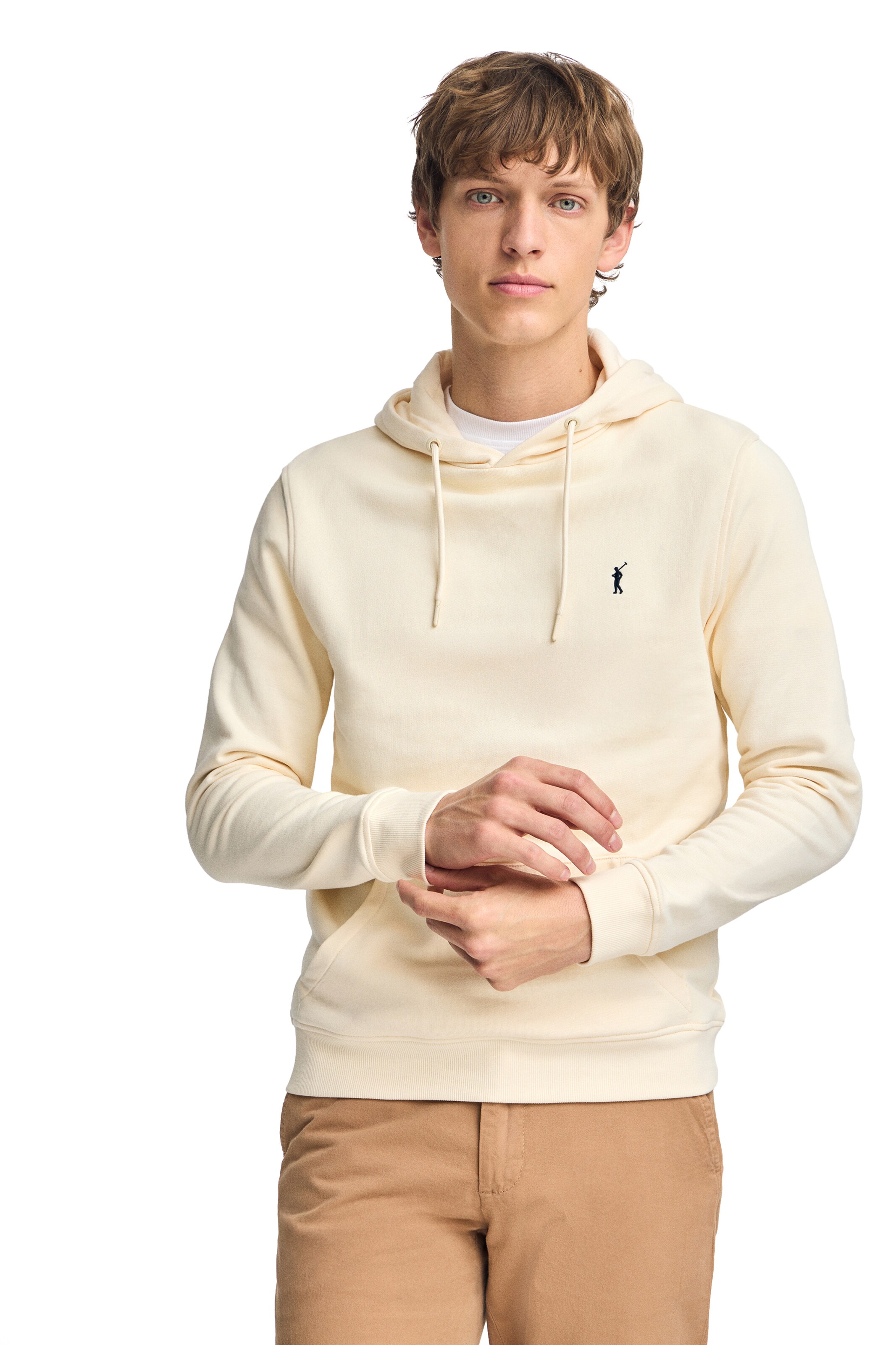 Polo Club Sweater in Beige: front