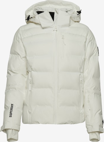 Superdry Winterjas in Wit: voorkant