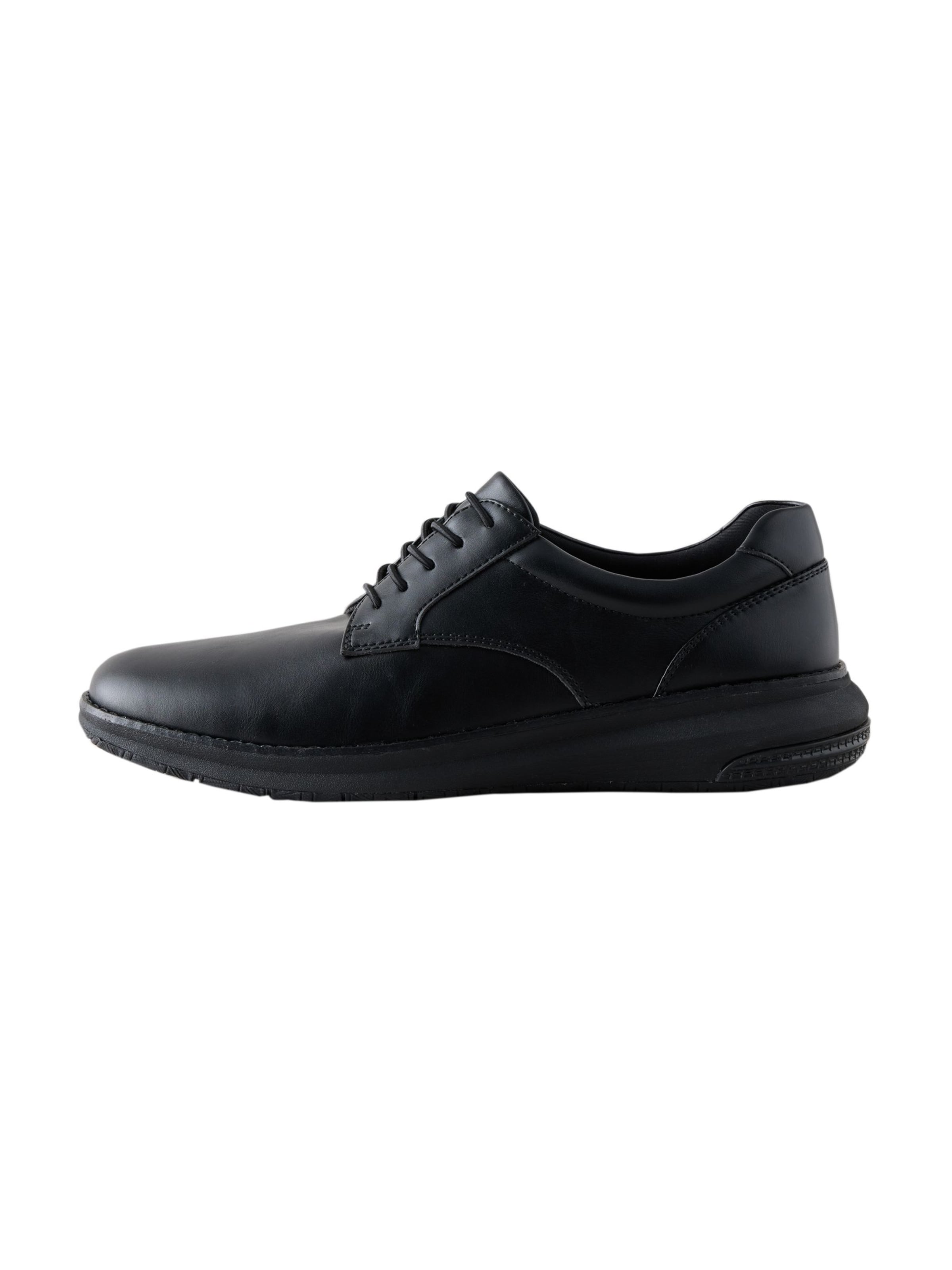 Next - Sapato com atacadores em preto: frente