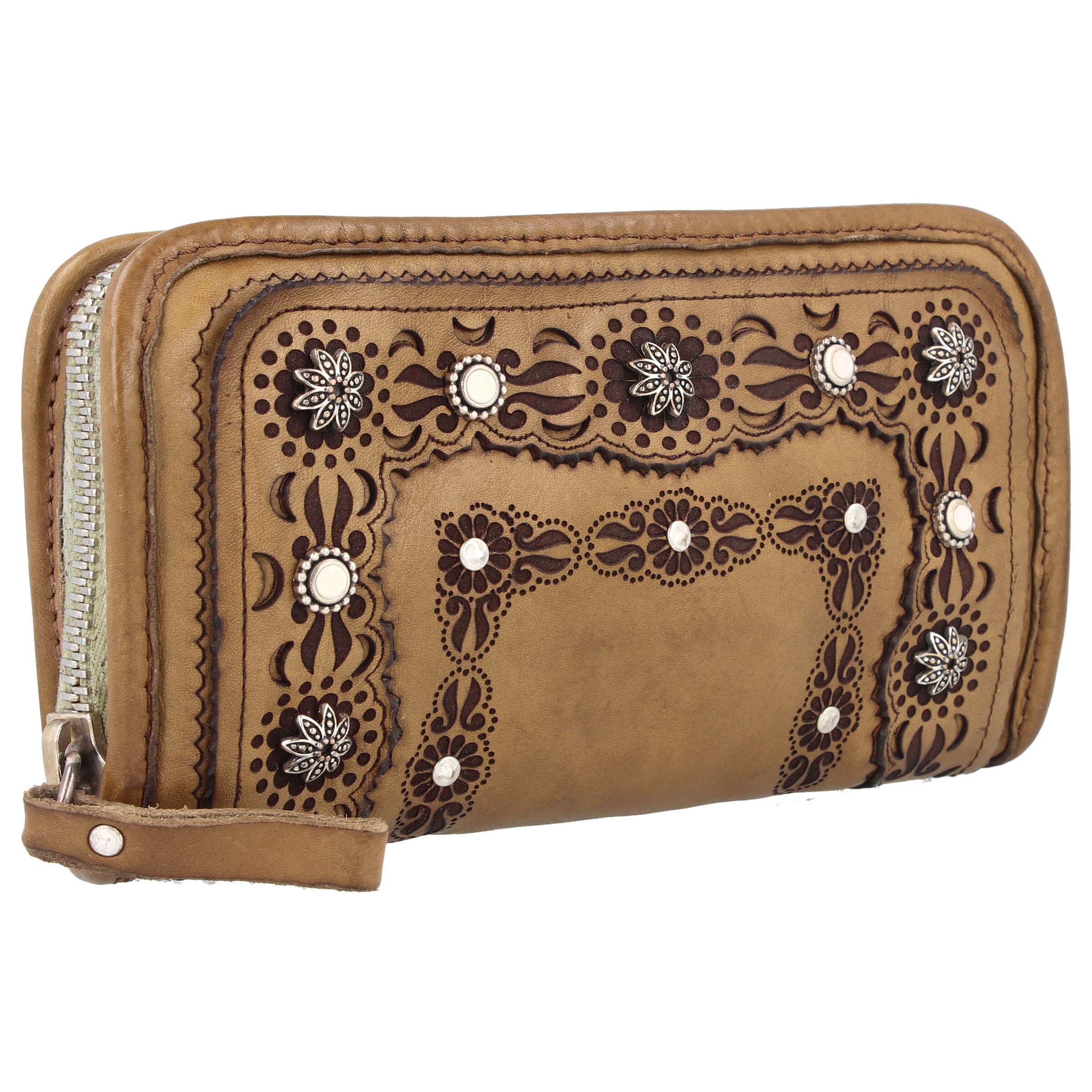 Portamonete di Campomaggi in marrone