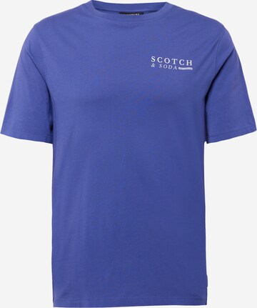 SCOTCH & SODA - Camiseta en azul: frente