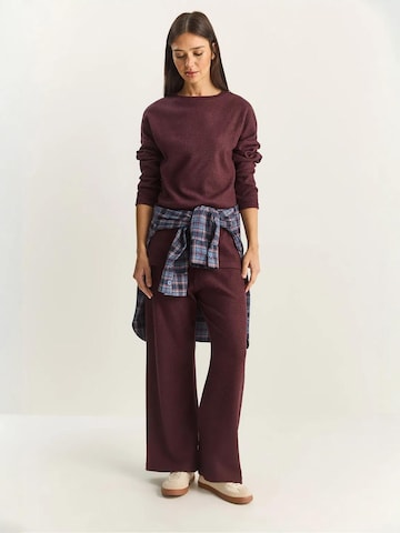 Bianco Lucci - Calças de fato em castanho