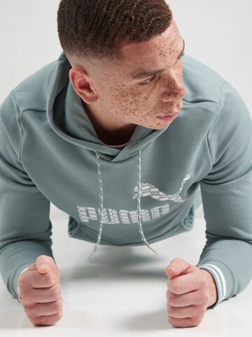 PUMA Športna majica 'United' | zelena barva