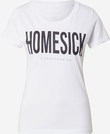 Maglietta 'Homesick' di EINSTEIN & NEWTON in bianco: frontale