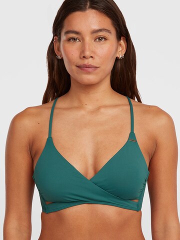 O'NEILL Сутиен с триъгълни чашки Бански тип бикини 'Essentials Baay Maoi' в зелено