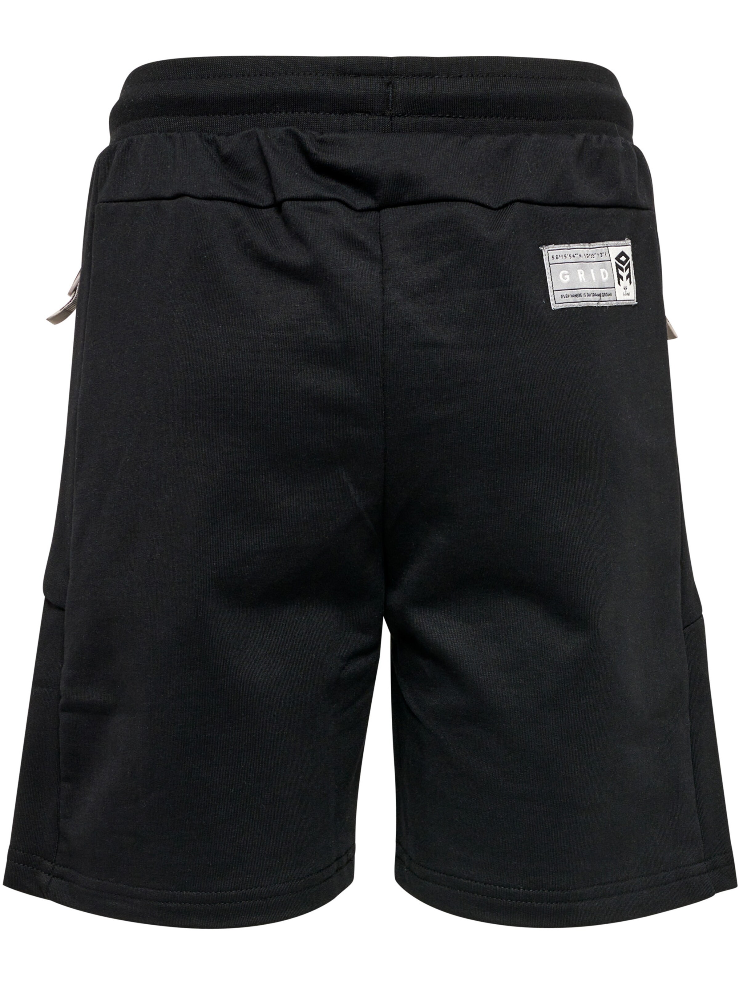 Hummel Regular Workout Pants 'Move Grid' in Black
