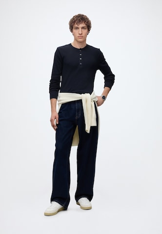 Abercrombie & Fitch Shirt 'ESSENTIAL' in Blauw