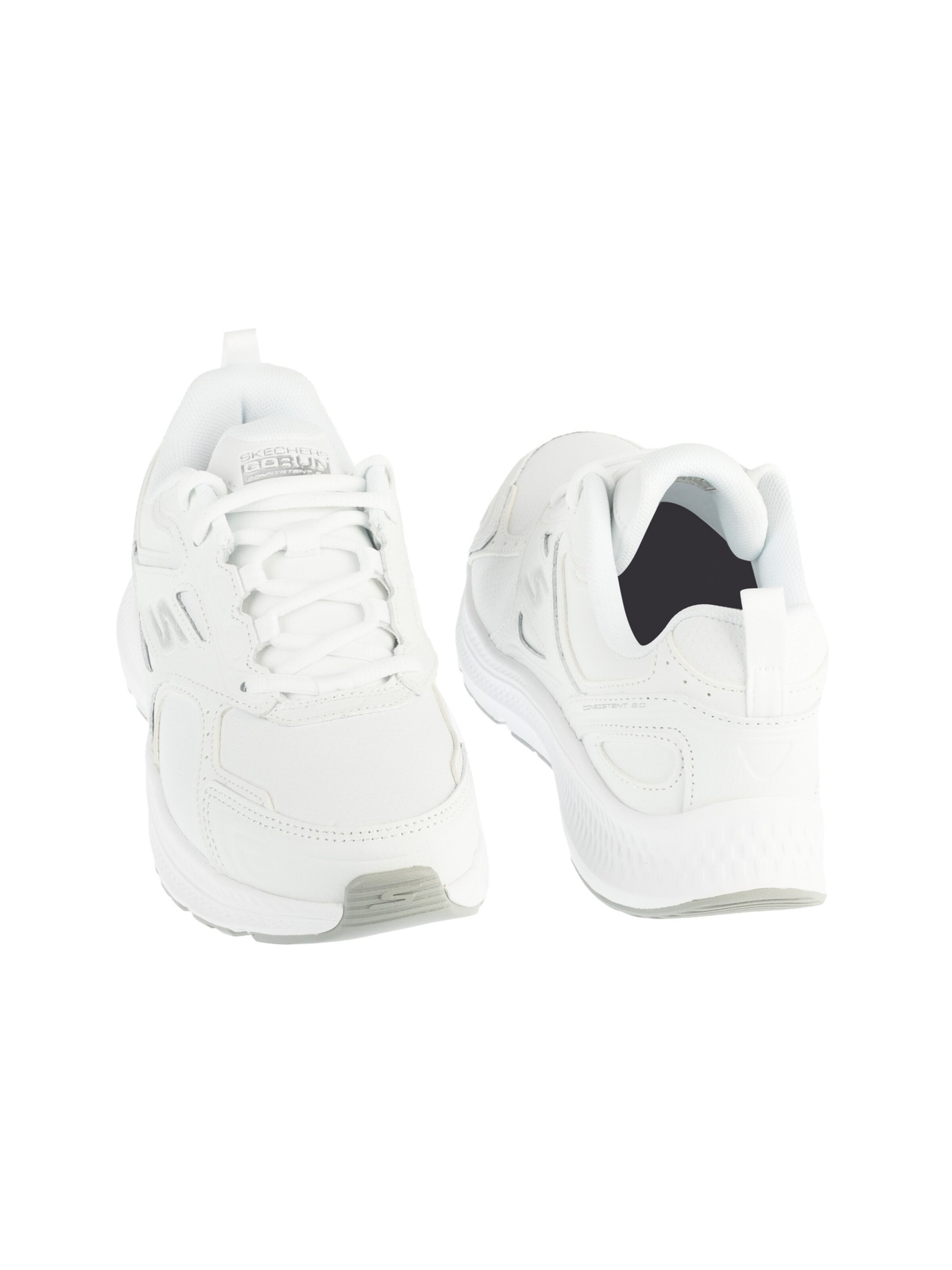 Chaussure de course SKECHERS en blanc