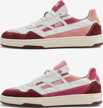 Chaussure à lacets ' PLAYGROUND ' Caval en rose : devant