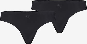 PUMA String in Schwarz: predná strana