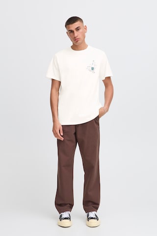 !Solid T-shirt 'SDRAE' i vit: framsida
