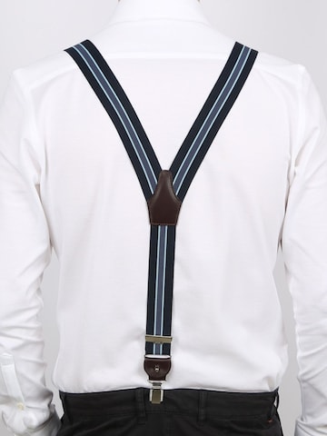 Profuomo Suspenders in Blue