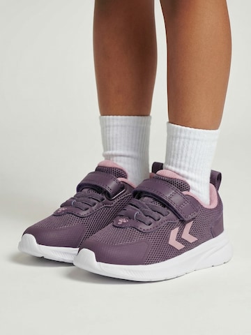 Hummel Sportschoen in Lila: voorkant