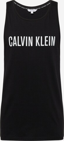 Calvin Klein Swimwear Tričko – černá: přední strana
