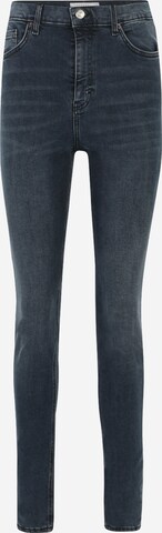 Topshop Tall Skinny Jeans 'Jamie' in Black: front