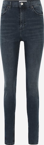 Topshop Tall Skinny Jeans 'Jamie' i svart: framsida