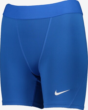 NIKE Skinny Sportunterhose in Blau: predná strana