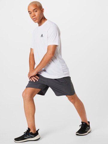 ADIDAS SPORTSWEAR Performance Shirt 'Aeroready Designed To Move' in White