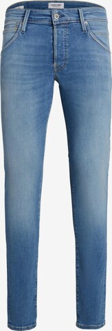 Coupe slim Jean 'LIAM' JACK & JONES en bleu : devant