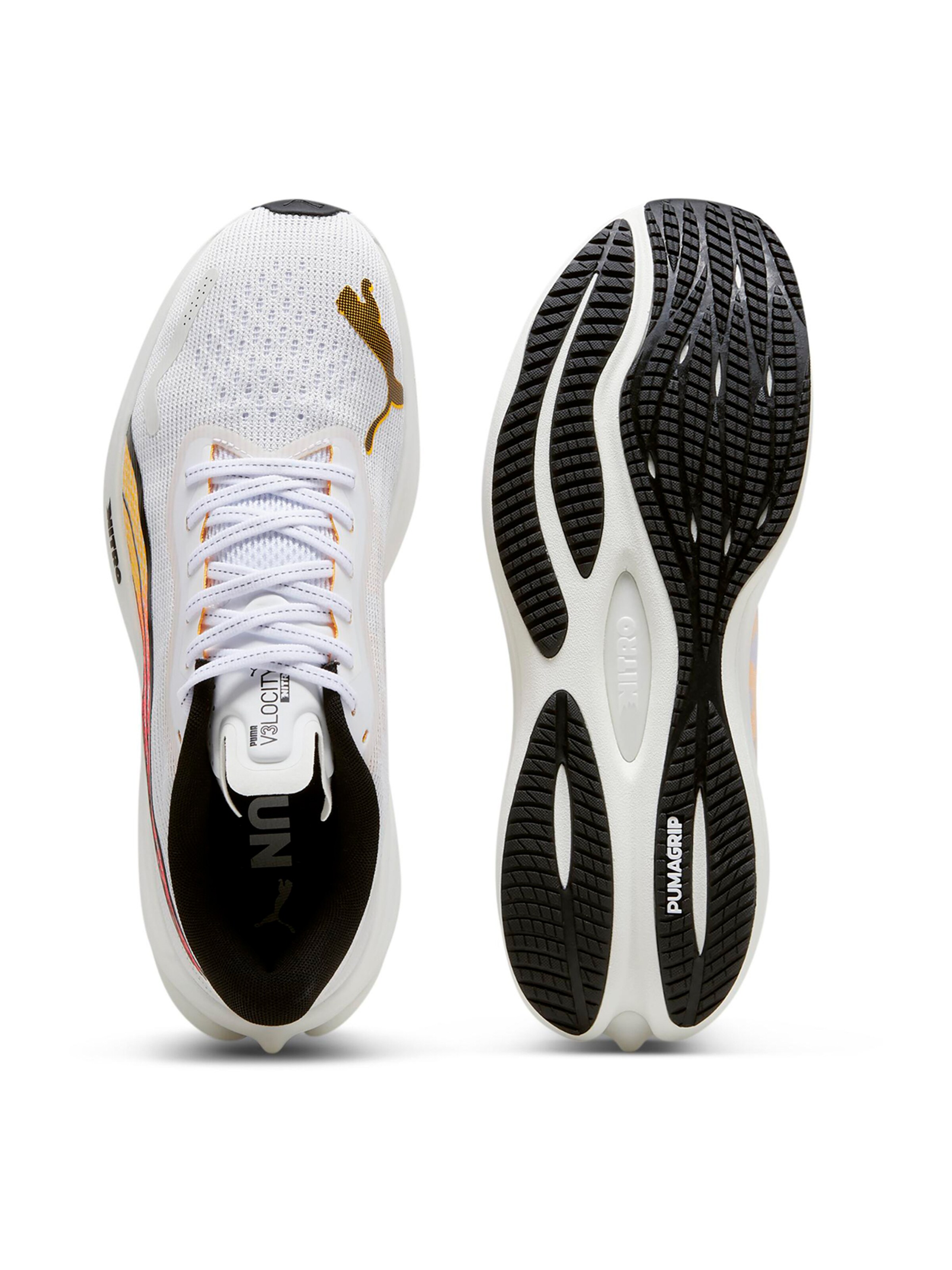 PUMA Jooksujalats 'Velocity Nitro 3', värv valge