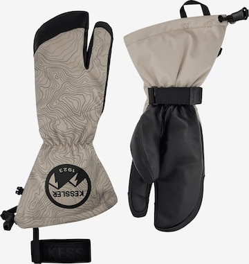 KESSLER Fingerhandschuhe in Grau: Vorderseite