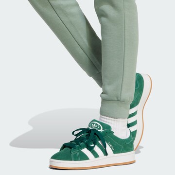 ADIDAS ORIGINALS Tapered Trousers 'Trefoil Essentials' in Green