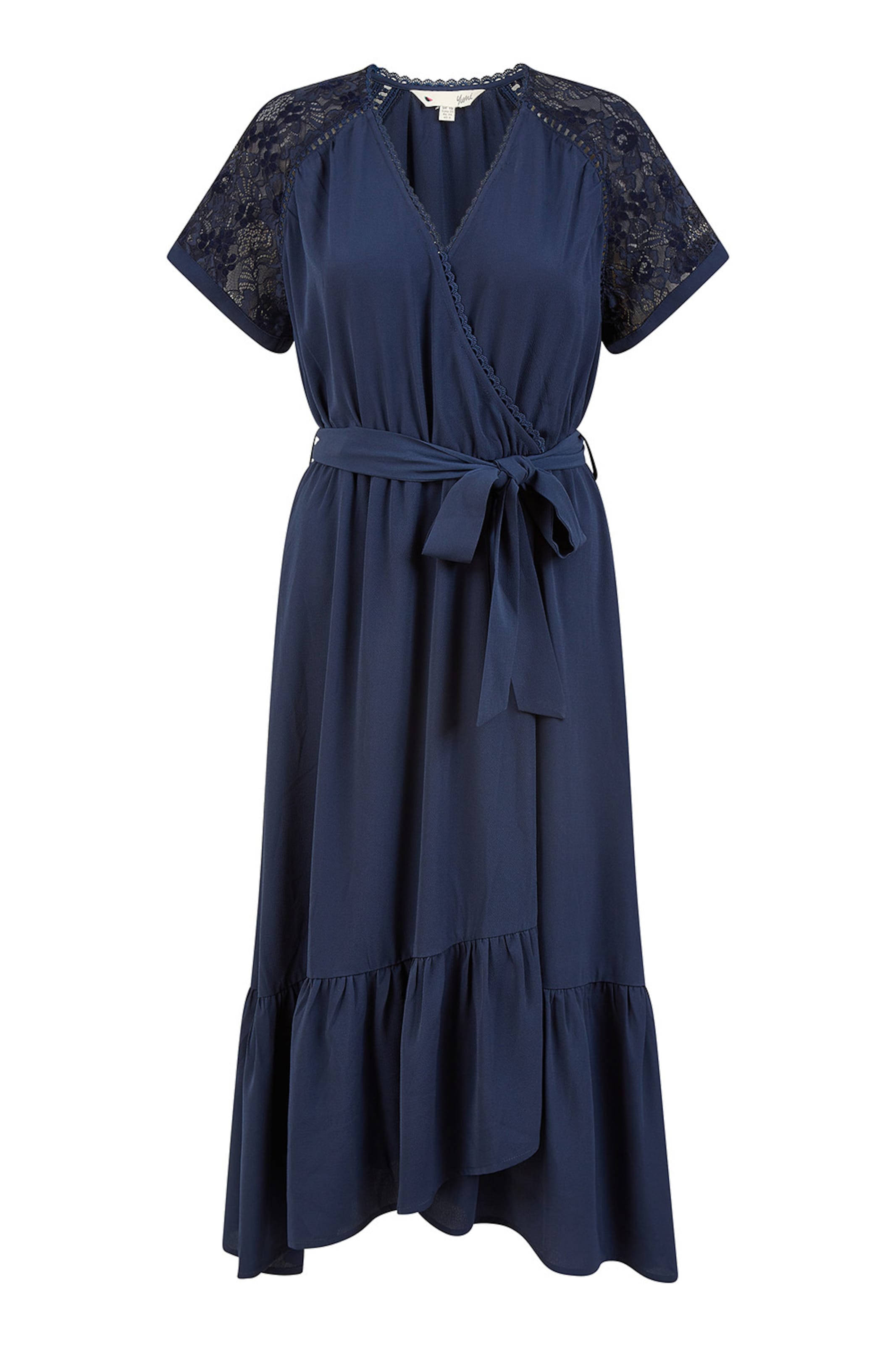 Yumi Šaty – modrá: přední strana