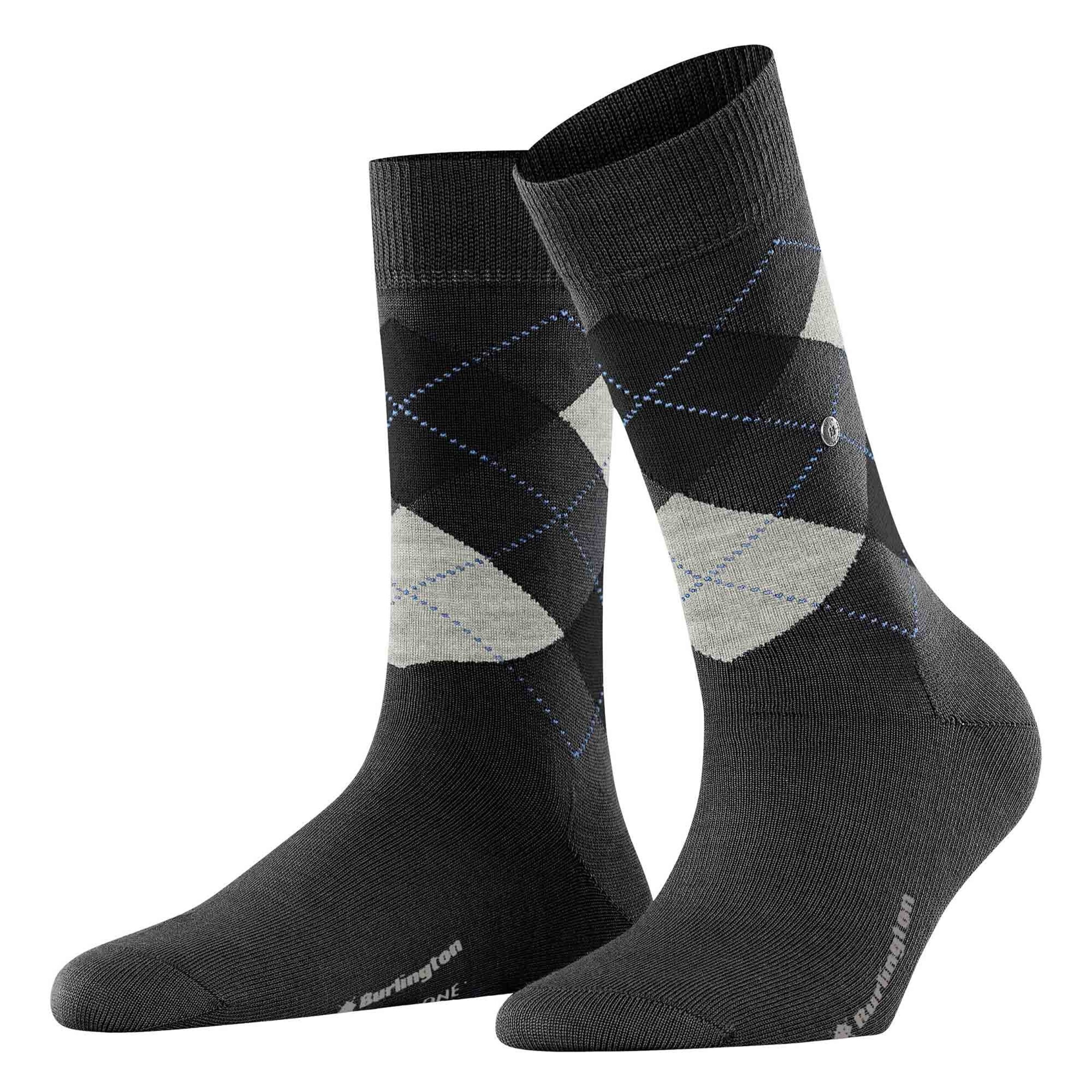 BURLINGTON Socks in Grey: front