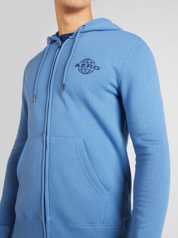AÉROPOSTALE Sweatvest in Blauw