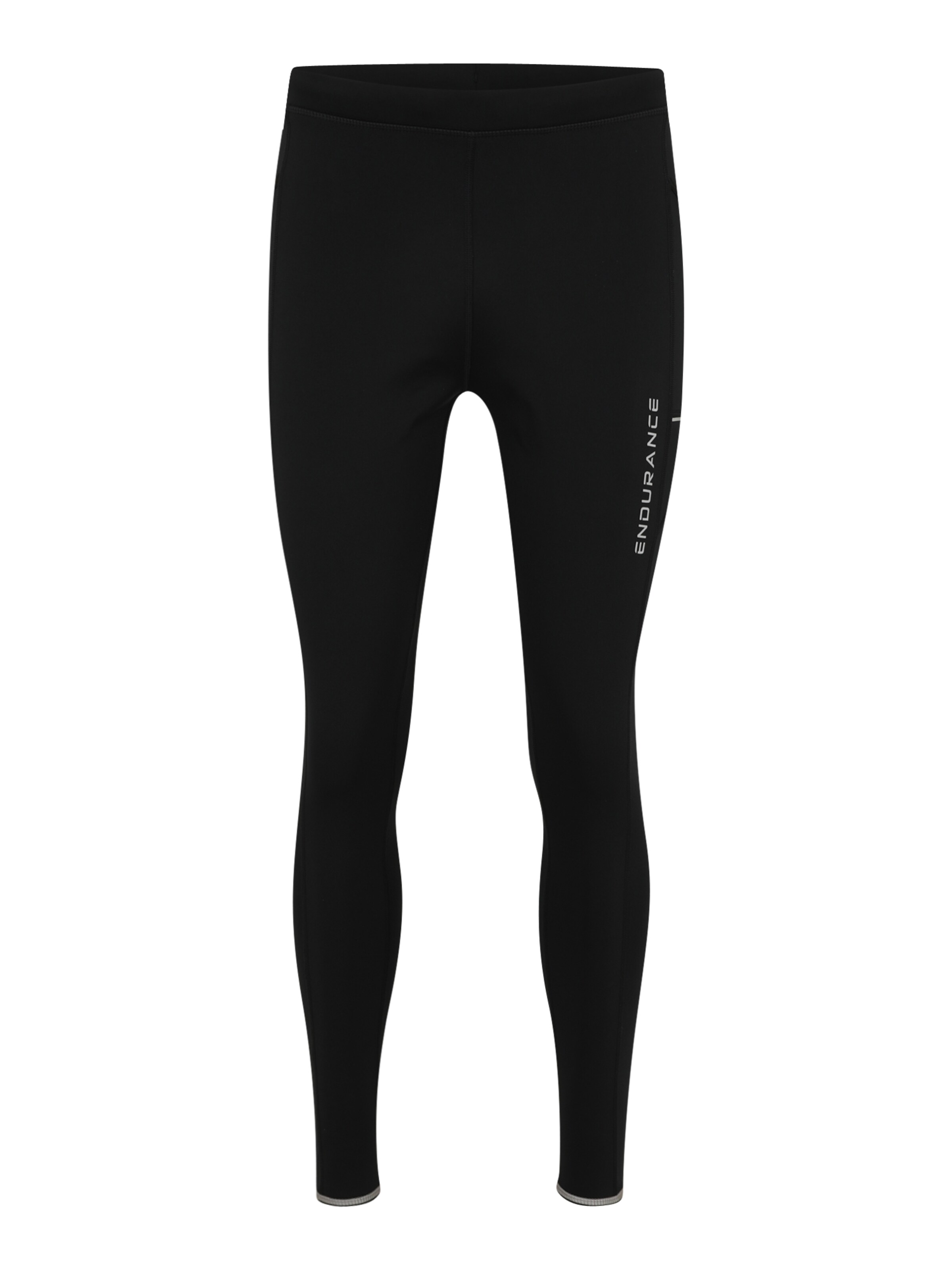 ENDURANCE Skinny Workout Pants 'Energy V2' in Black: front