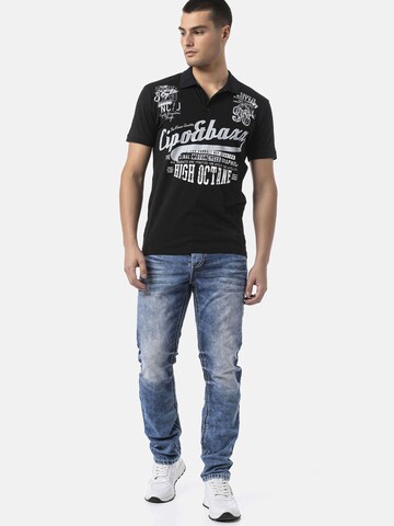 CIPO & BAXX Shirt 'CT794' in Zwart
