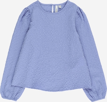 Pieces Kids Shirt 'JOANNA' in Lila: voorkant