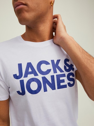 JACK & JONES قميص بلون أزرق