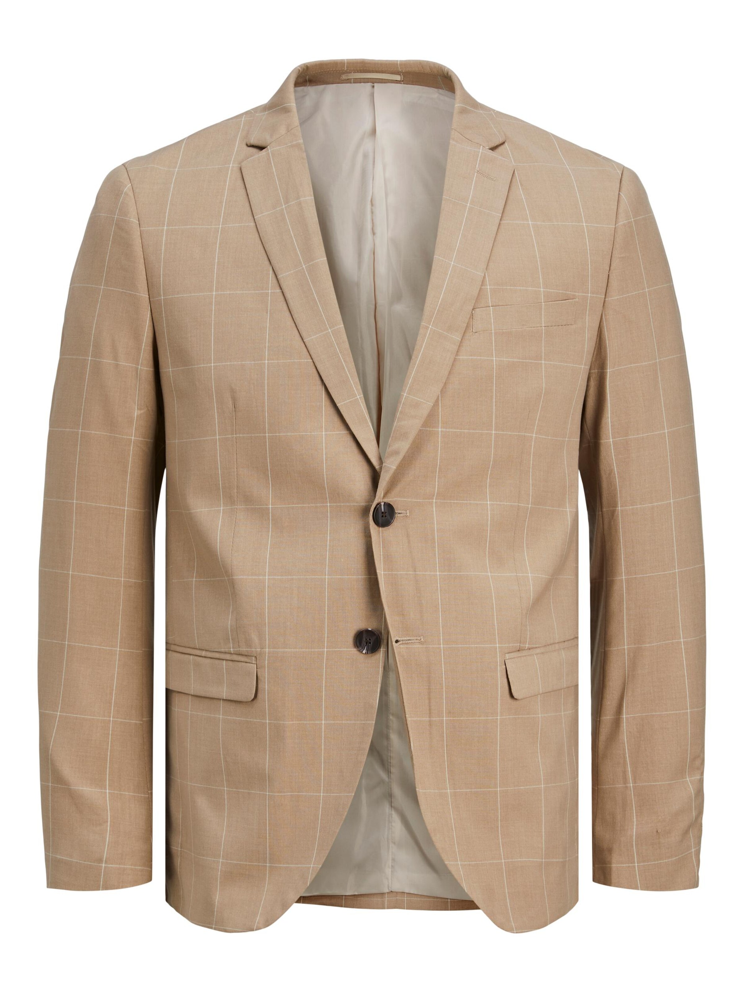 JACK & JONES Slim fit Suit 'Franco' in Brown