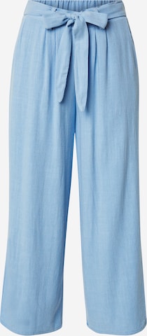 Hailys - Pierna ancha Pantalón plisado 'Ci44ra' en azul: frente