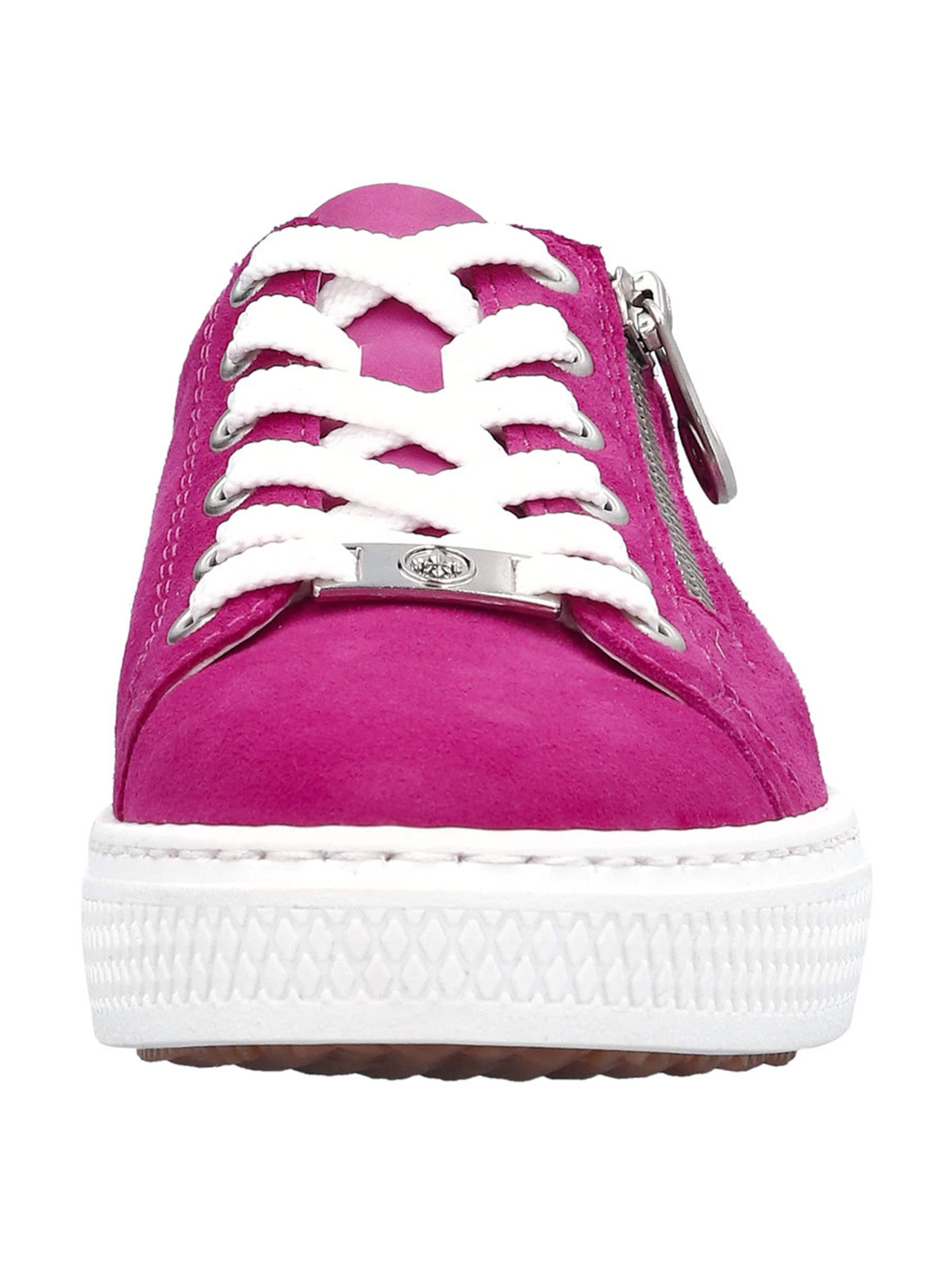 Rieker Lace Up Shoes in Dark Pink ABOUT YOU