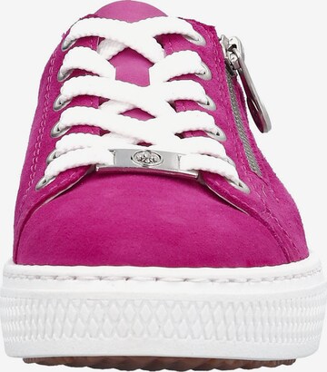 Sneaker bassa 'L59L1' di Rieker in rosa