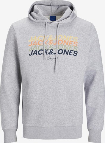 JACK & JONES Sweatshirt 'Brady' in Grijs: voorkant
