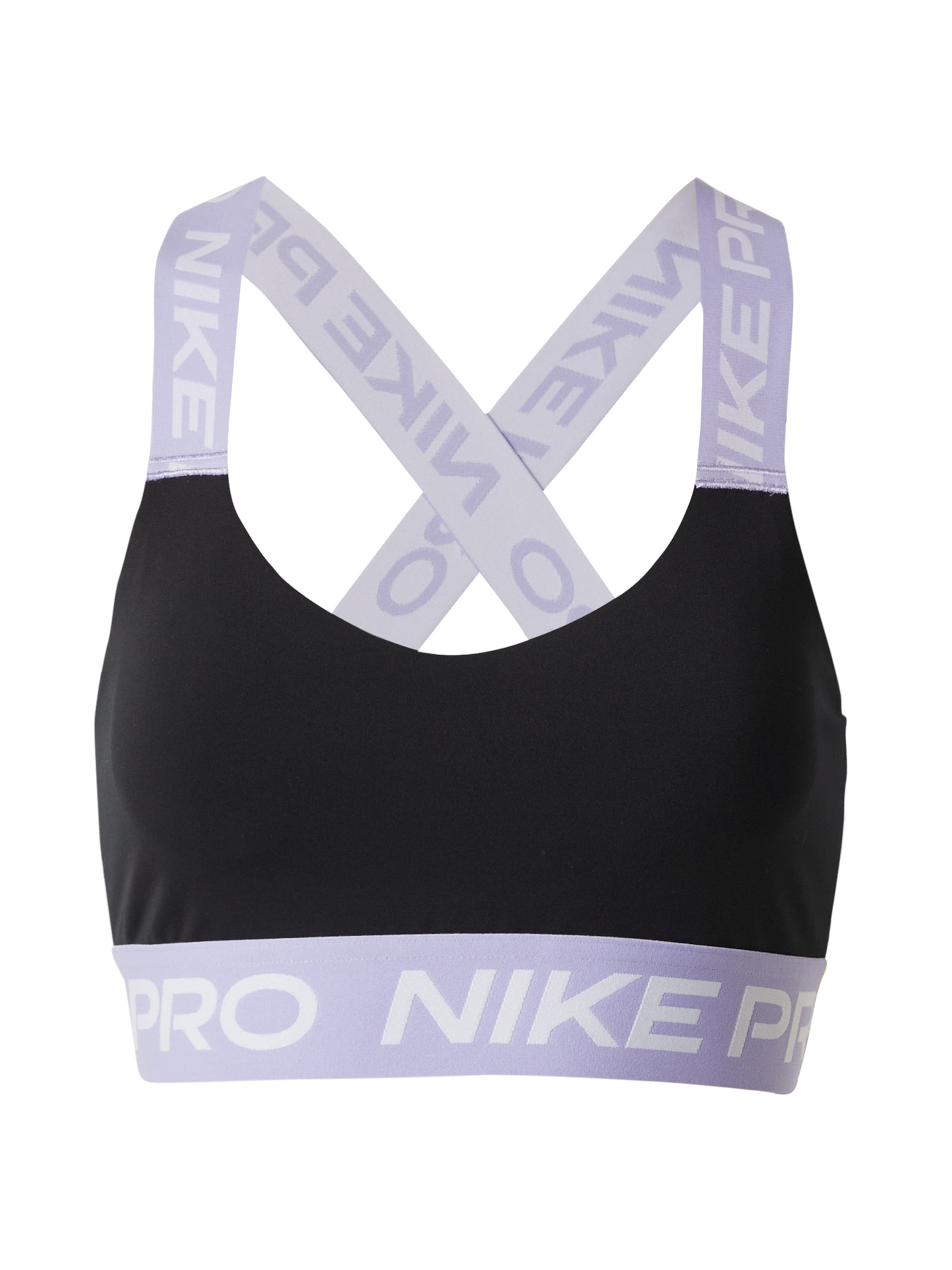 NIKE Sportmelltartók - fekete: elől