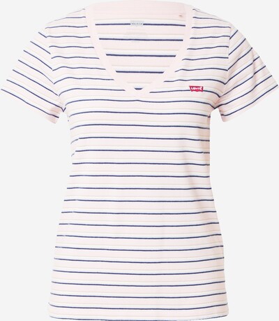 LEVI'S ® Μπλουζάκι 'Perfect Vneck' σε σκούρο μπλε / ροζέ / έντονο κόκκινο / λευκό, Άποψη προϊόντος