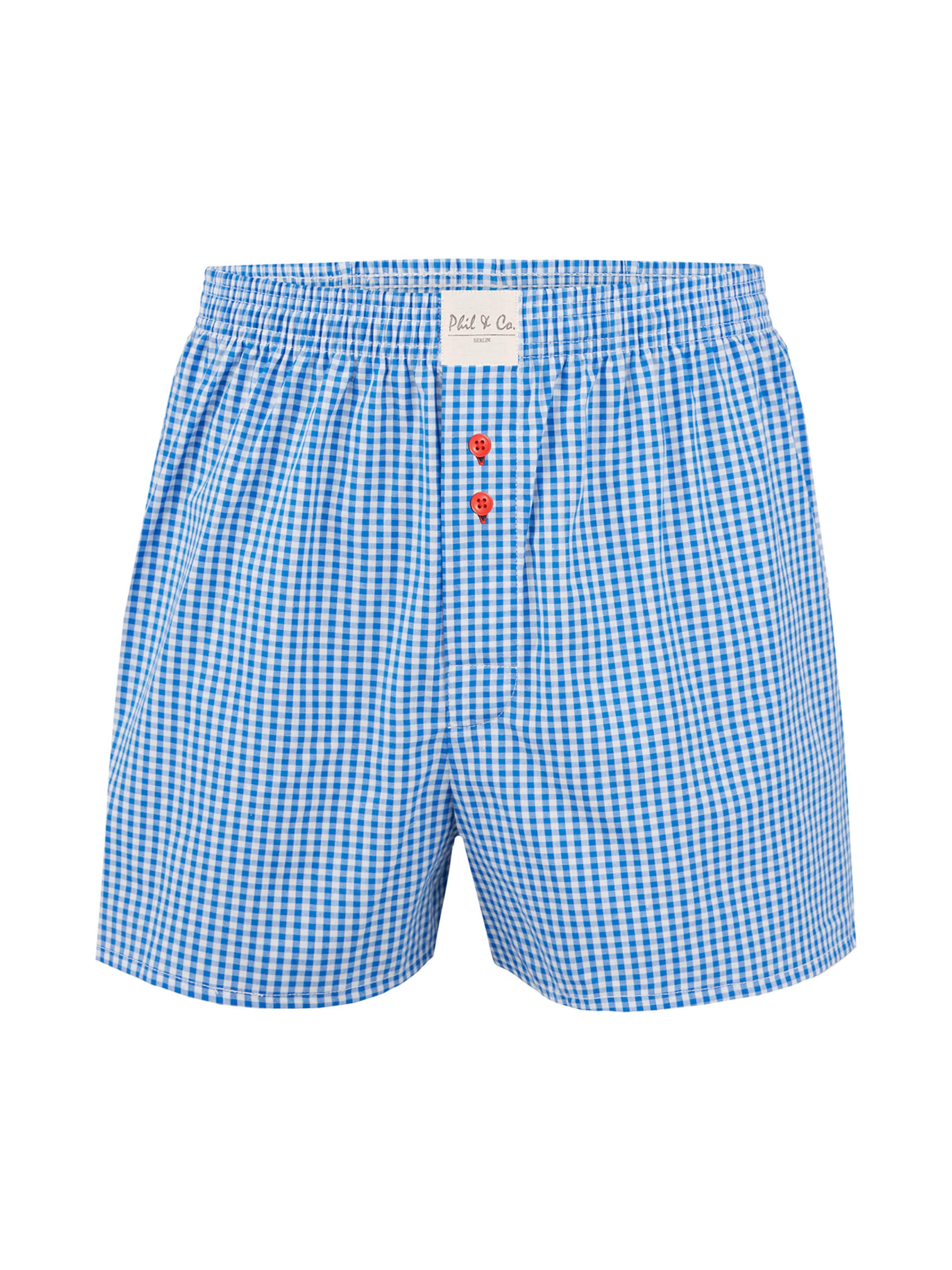 Phil & Co. Berlin - Calzoncillo boxer ' Santa ' en azul