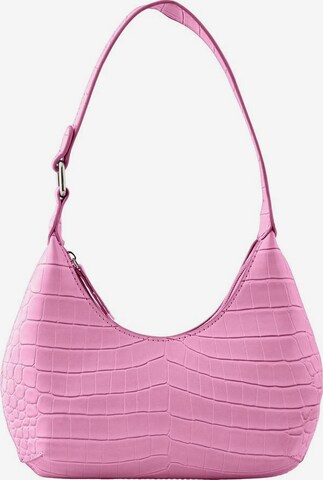 Sac bandoulière 'Anelia' PIECES en rose : devant