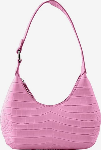 PIECES - Bolso de hombro 'Anelia' en rosa: frente